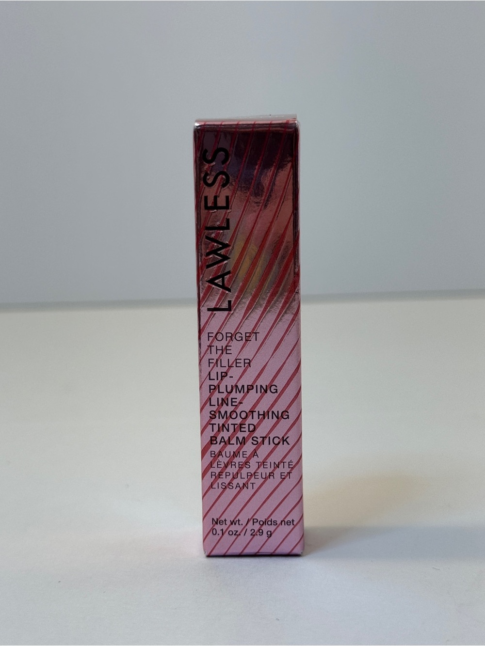 LAWLESS Forget The Filler Lip Plumping Line Smoothing Tinted Balm Stick Amaretto